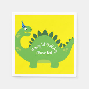 Dinosaur Geburtstag PArty Serviette