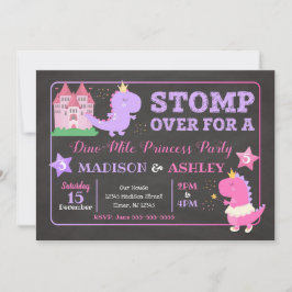 Dinosaur Gemeinsame Einladung zum Geburtstag von M