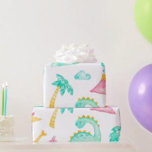 Dinosaur-Geschenkpapier Geschenkpapier
