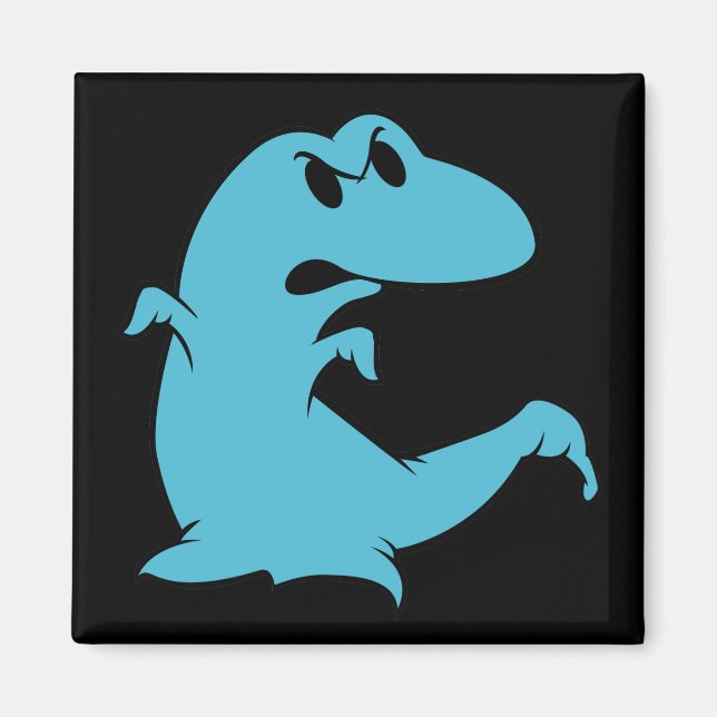 Dinosaur Ghost Magnet (Vorne)