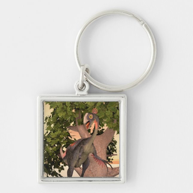Dinosaur Gigantoraptor Schlüsselanhänger (Vorne)