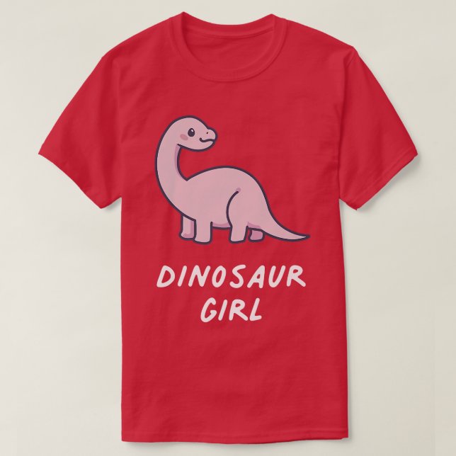 Dinosaur Girl Kawaii Lover Pastel Goth Ästhetik F T-Shirt (Design vorne)