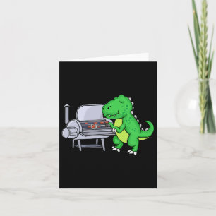 Dinosaur Grilling Rbecue Lover Grillen Men Grill Karte