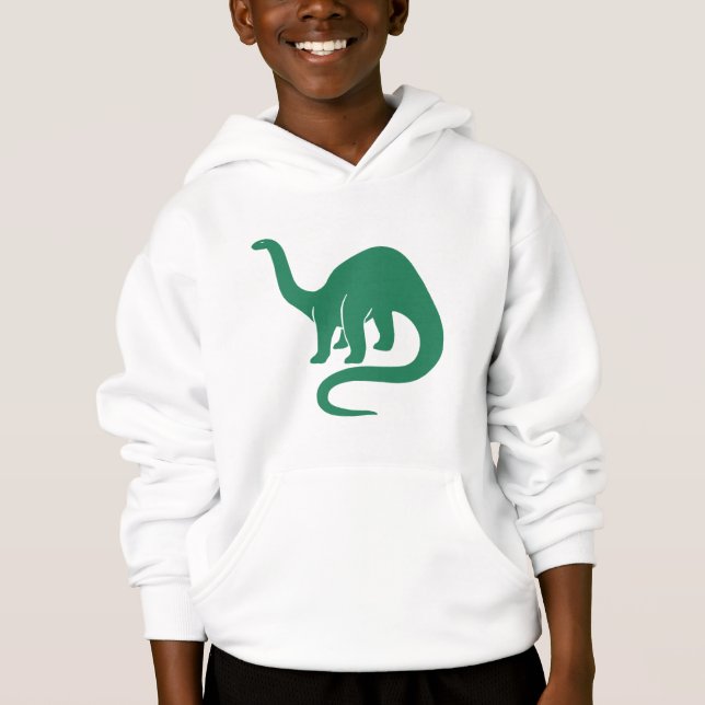 Dinosaur - grün hoodie (Vorderseite)