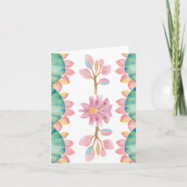 Dinosaur Grußkarte für Mädchen Karte