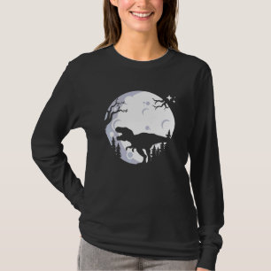 Dinosaur Halloween Kostümex Mond Männer Jungen Kin T-Shirt