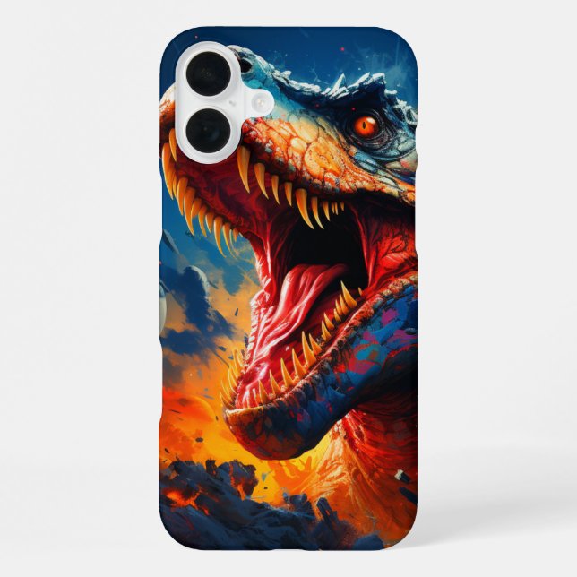 Dinosaur-Handyhülle iPhone 16 Plus Hülle (Rückseite)