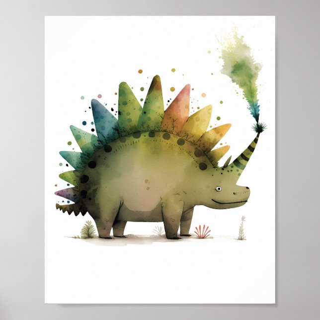 Dinosaur Hanging Poster (Vorne)