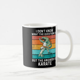 Dinosaur Ich Weiß Nicht Die Frage Ist Die Antwort  Kaffeetasse