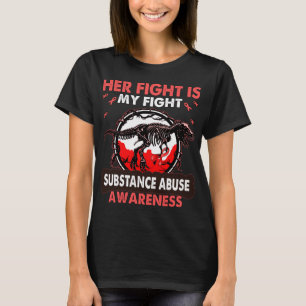 Dinosaur Ihr Kampf ist mein Kampf gegen SUBSTANZ-M T-Shirt