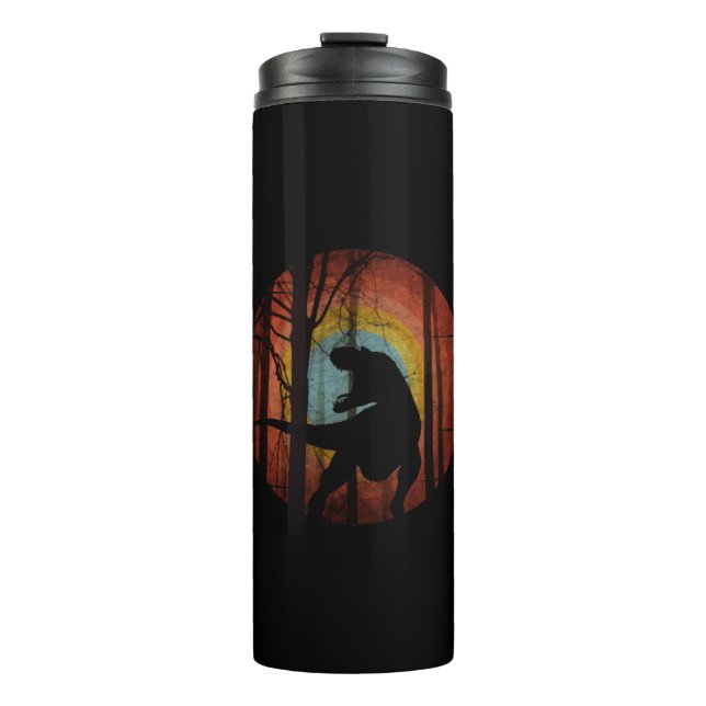DINOSAUR IM WALD THERMOSBECHER (Vorderseite)