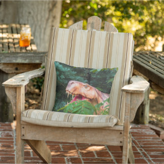 Dinosaur in the forest.  kissen