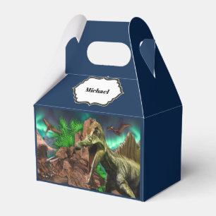 Dinosaur Insel pterodactyl t-rex Jungen Party Geschenkschachtel