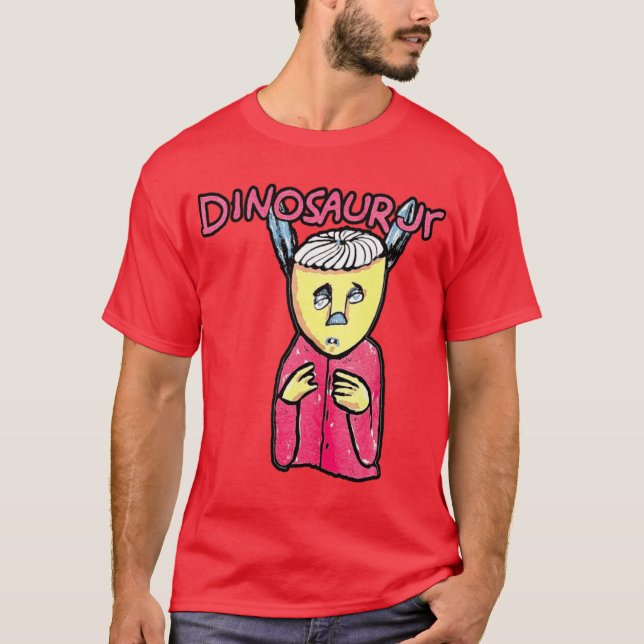 Dinosaur Jr 90er Stil T-Shirt (Vorderseite)