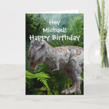 Dinosaur Jurassic Karte