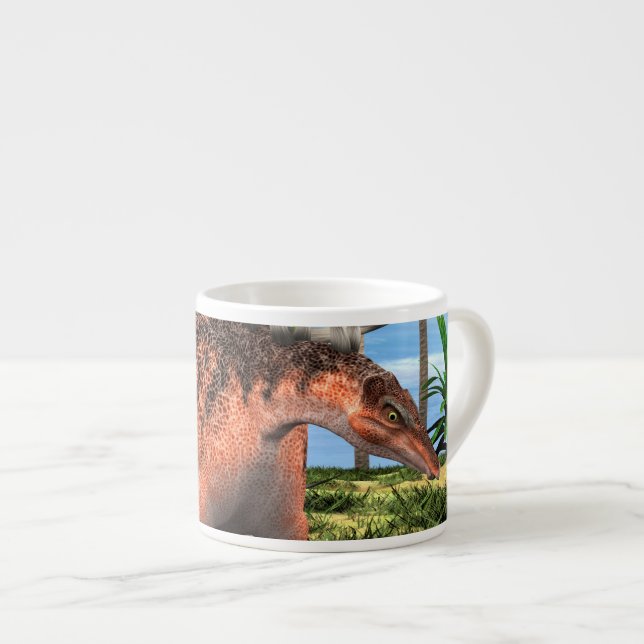 Dinosaur Kentrosaurus Espressotasse (Vorderseite Rechts)