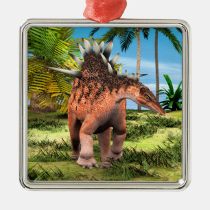 Dinosaur Kentrosaurus Ornament Aus Metall