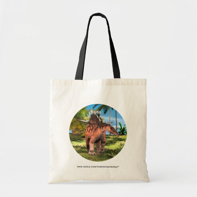 Dinosaur Kentrosaurus Tragetasche (Vorne)