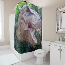 Dinosaur kids Duschvorhang