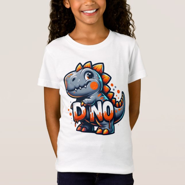 Dinosaur Kids T - Shirt (Vorderseite)