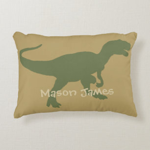 Dinosaur Kissen T-Rex Silhouette Camo Dino