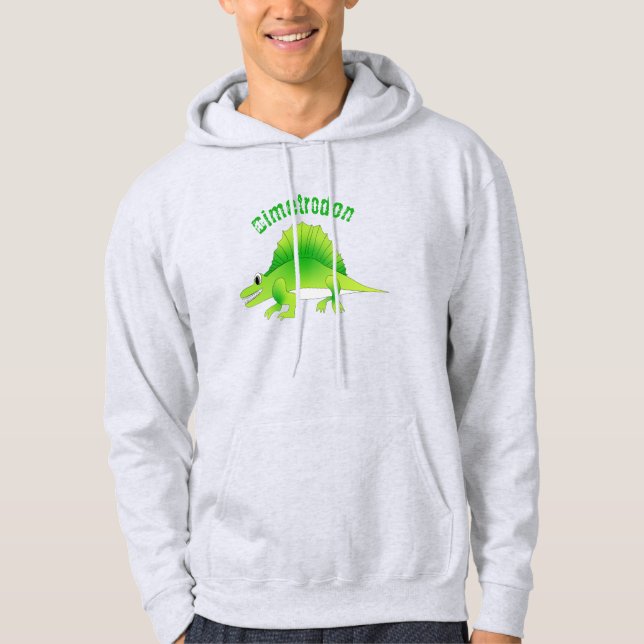 Dinosaur Land Cute Dino Sweat - shirt à capuche (Devant)