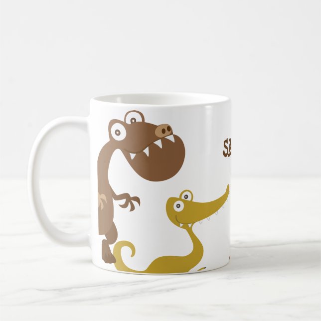 Dinosaur Land Mug (Gauche)