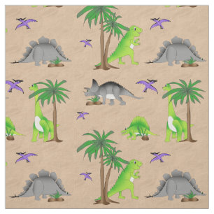 Dinosaur Land Niedlich Dino Stoff