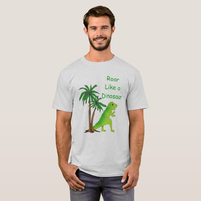 Dinosaur Land Niedlich Dino T-Shirt (Vorne ganz)