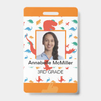Dinosaur Lehrer Professor Abzeichen