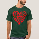 Dinosaur Love Heart Cute Valentines Day Boys Kids T-Shirt<br><div class="desc">Dinosaur Love Heart Cute Valentines Day Boys Kids Toddlers .</div>