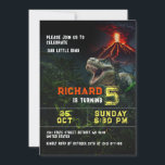 Dinosaur Lover Kids Individuell gestaltete Geburts Einladung<br><div class="desc">Tauchen Sie ein in einen Ozean der Begeisterung mit unserer maßgeschneiderten Dinosaurier Lover Kindergeburtstag Party Einladung! Diese finnisch-tastische Einladung eignet sich perfekt für einen kleinen Hai-Geburtstag, der einen bunten Glanz für jeden Altersgeburtsstag schafft. Das Design spiegelt den lebendigen Geist eines Beach-Party wider und verbindet den Nervenkitzel eines Party mit den...</div>