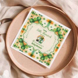 Dinosaur Lucky Little Kleeblatt Serviette