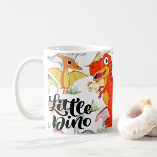 Dinosaur mit farbenfroher Vorgeschichte• Lustiger Kaffeetasse