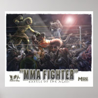 Dinosaur MIXED MARTIAL ARTS Fighters