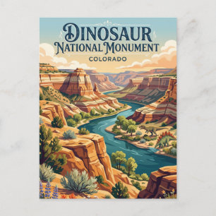 Dinosaur National Monument Colorado Postkarte