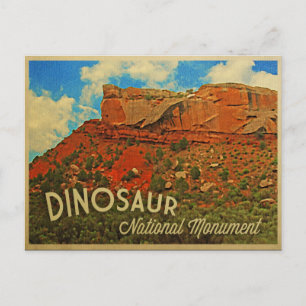 Dinosaur-Nationalmonument Postkarte