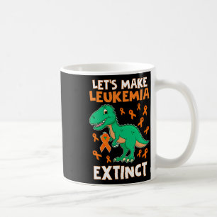 Dinosaur Orange Ribbon Hämatologe Reptile Fossil Kaffeetasse