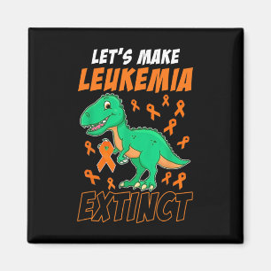 Dinosaur Orange Ribbon Hämatologe Reptile Fossil Magnet