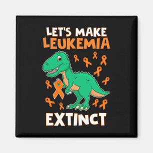 Dinosaur Orange Ribbon Hämatologe Reptile Fossil Magnet