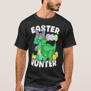 Dinosaur Ostereier Hunter Triceratops Bunny Egg H T-Shirt