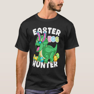 Dinosaur Ostereier Hunter Triceratops Bunny Egg H T-Shirt