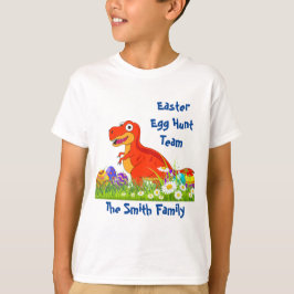 Dinosaur Ostereier-Jagdteam T-Shirt