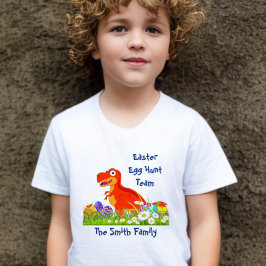 Dinosaur Ostereier-Jagdteam T-Shirt