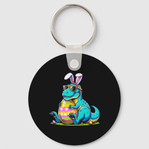 Dinosaur Ostern Hase Ei Glücklicher Ostrawr T Rex  Schlüsselanhänger