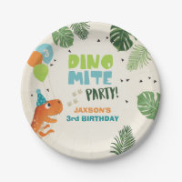 Dinosaur Paper Tellers Birthday Dino mite T-rex Bo
