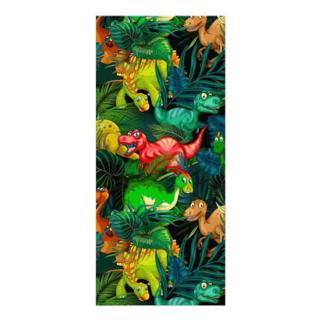 Dinosaur Park Werbekarte (Vorne)