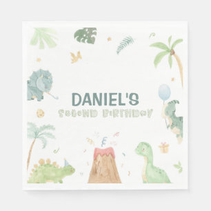 Dinosaur Party Napkins Serviette