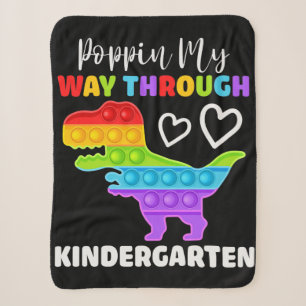 Dinosaur Poppin My Way Through Kindergarten Sherpadecke