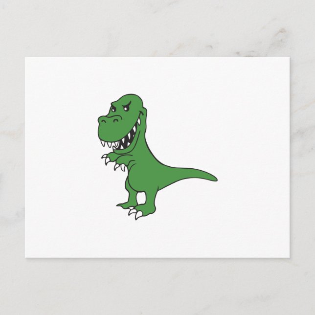 DINOSAUR POSTKARTE (Vorderseite)